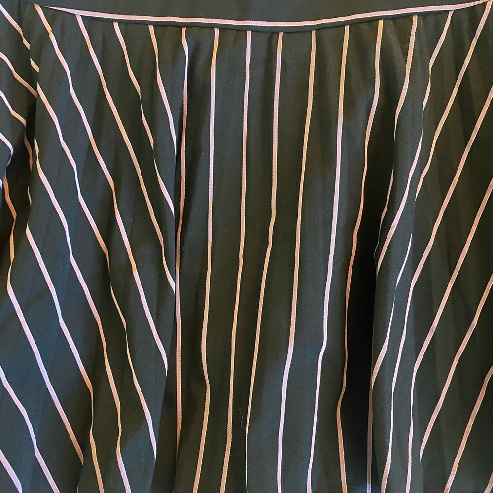 Y2K Bebe black and pink pinstripe skirt - Picture 2 of 9